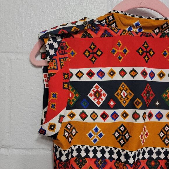 NWT Boho Fit and Flare Dress - Picture 10 of 12